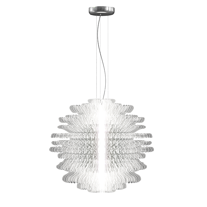 Stellar Glow Pendant Chandelier 3D model image 2