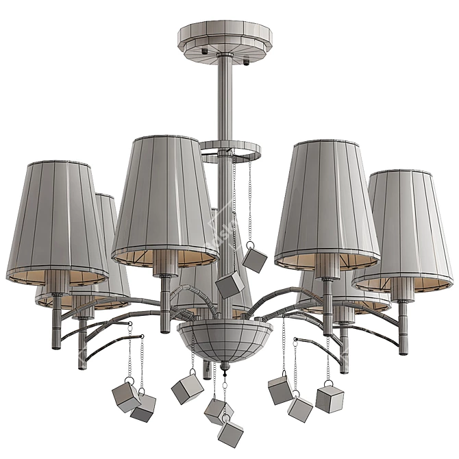 Modern Designer Gvenet CH Pendant 3D model image 2