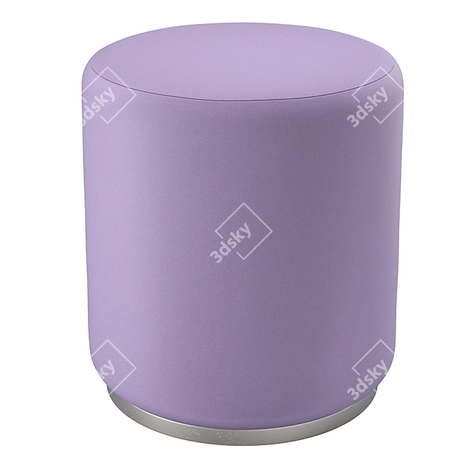 Enzo Ottoman Pouf 3D model image 3