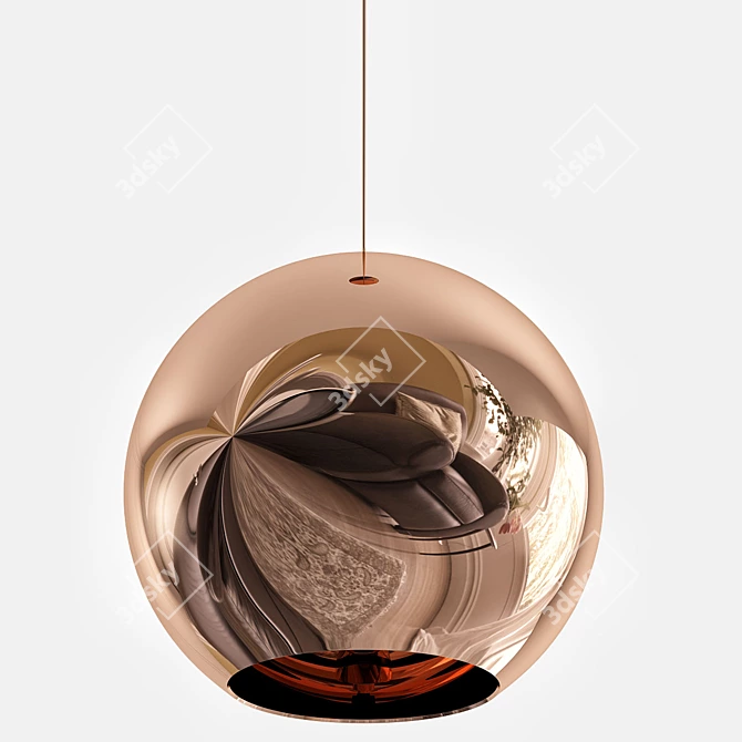 Sleek Design Moro Lamp 3D model image 1