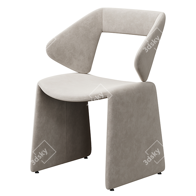 Artifort Suit Contemporary Chair 3D model image 2