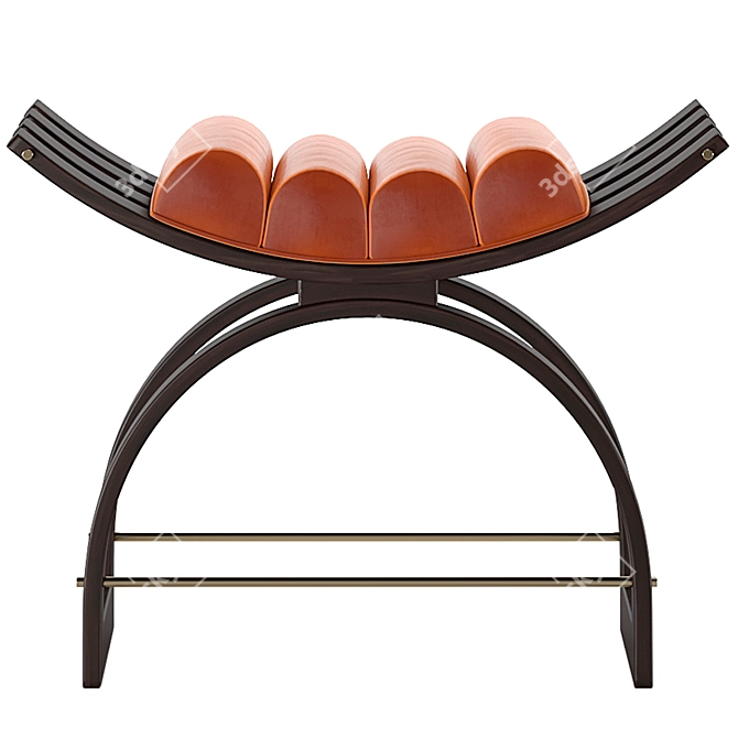 Mid-Century Modern Harvey Probber Bench 3D model image 4