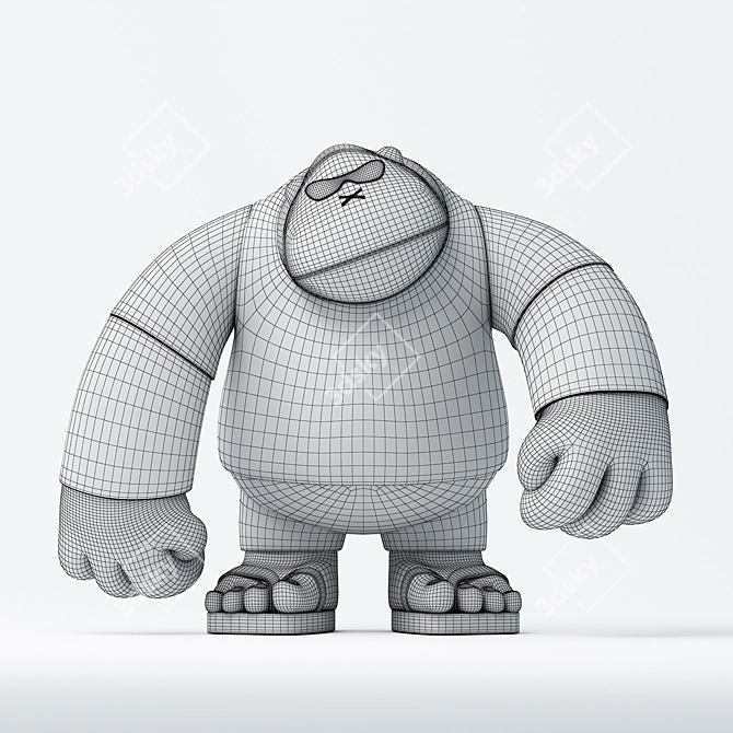 Vray Gorilla Render Plugin 3D model image 2