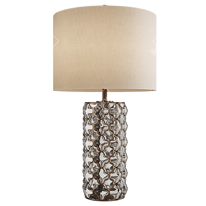 Elegant Corsica Table Lamp 3D model image 1