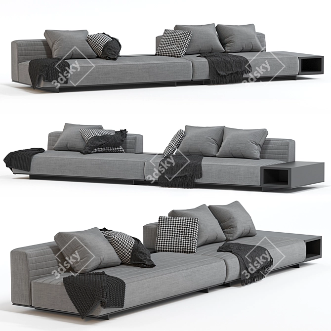 Elegant Roger Sofa for Stylish Interiors 3D model image 1