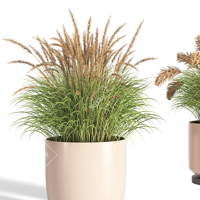 Modern Indoor Plant Stand 09 3D model image 6