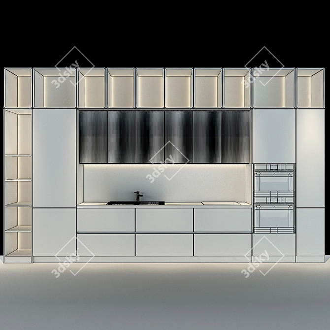 68-Piece Kitchen Set | Complete Your Culinary Space 3D model image 2