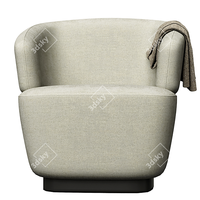 SOPHIE Armchair: Timeless Elegance 3D model image 2