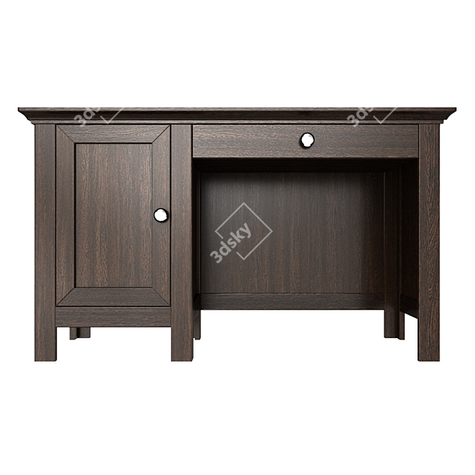 Football-inspired Kids Writing Desk 3D model image 2