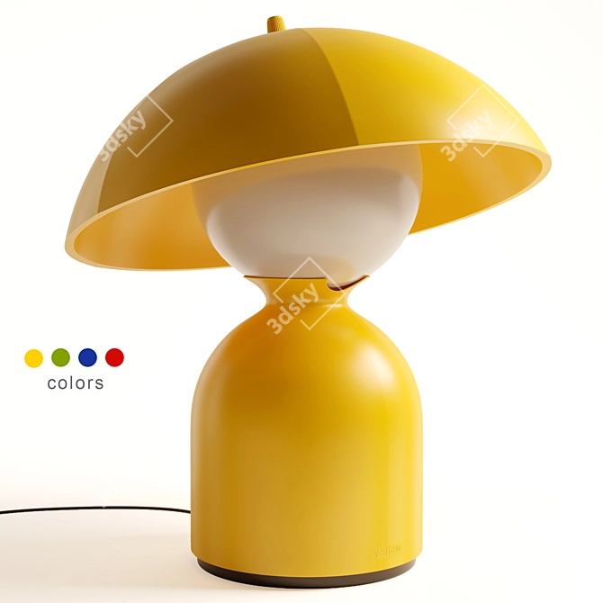 Woo-bi Desk Lamp: Illuminating Innocence 3D model image 1