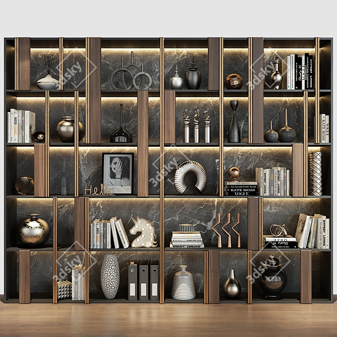 0439 Cabinet Furniture | Stylish Storage Solution 3D model image 3