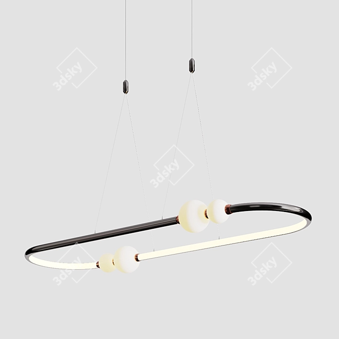 Sleek Celia L100: Modern Lighting Solution 3D model image 2