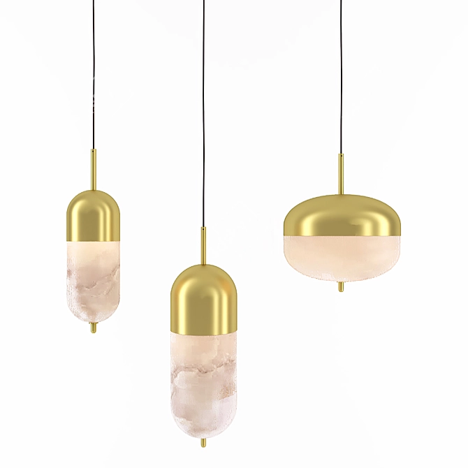 Silia Lampatron - Modern Ceiling Fixture 3D model image 1