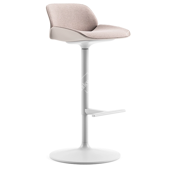 Elegant Nuez BQ 2745 Chair 3D model image 4