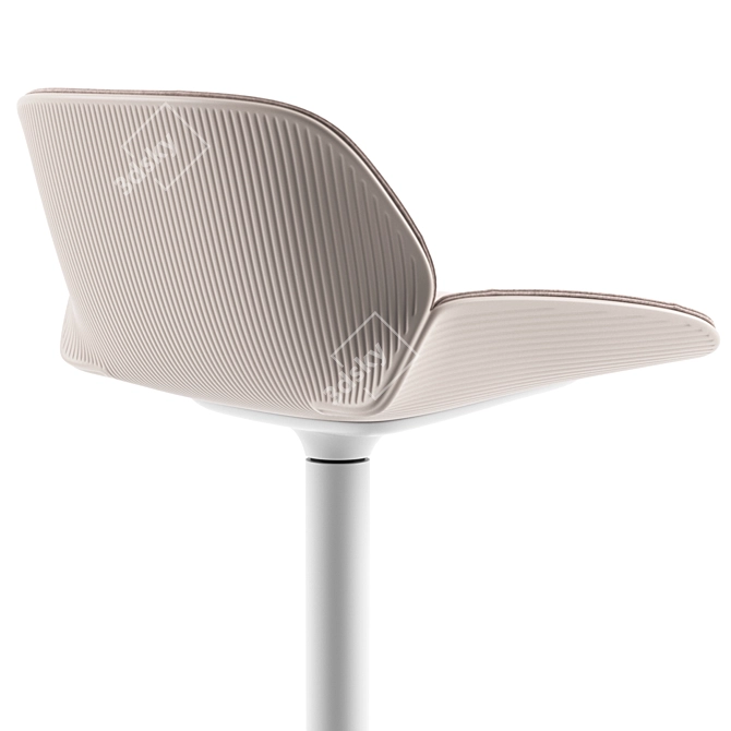 Elegant Nuez BQ 2745 Chair 3D model image 6