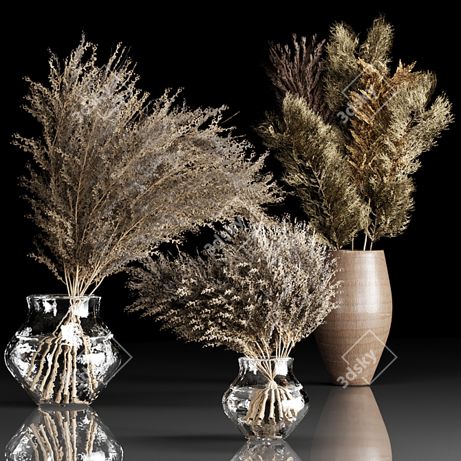 Versatile 3D Bouquet Models 3D model image 2
