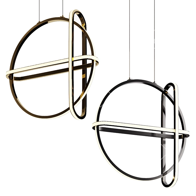 ARTE Contemporary Lighting Fixture 3D model image 8