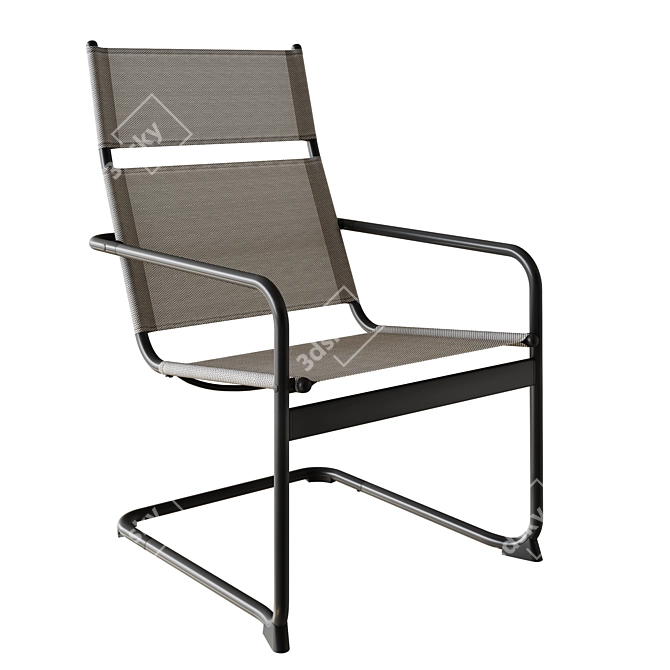 Ikea Husaro Garden Chair: Stylish and Comfortable 3D model image 1