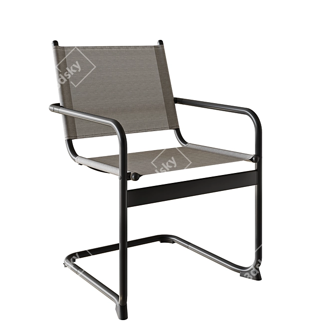 Minimalist Ikea Husaro Chair 3D model image 1