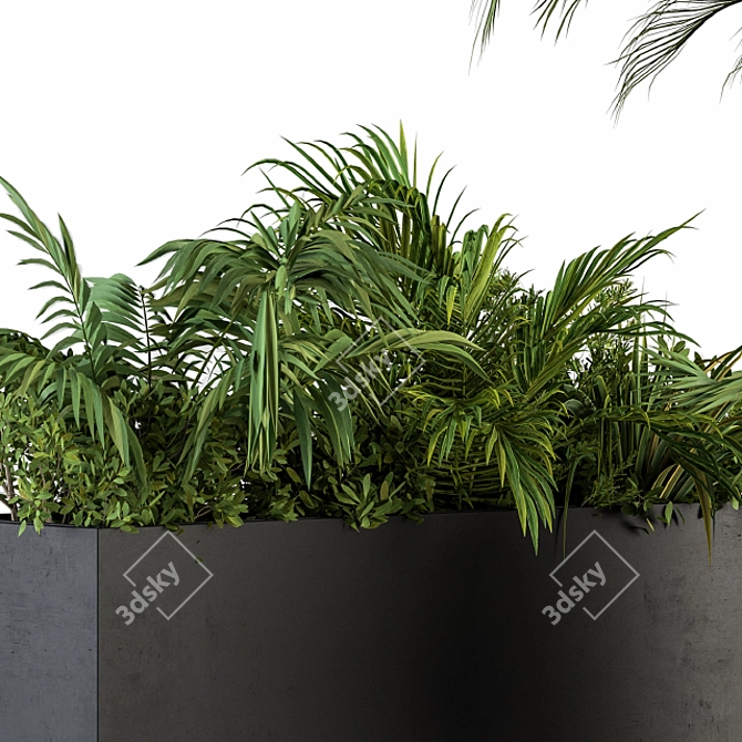 Tropical Oasis: Outdoor Plant Set 3D model image 3