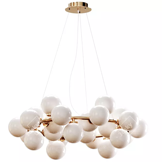 Elegant Hanging Lamps: Perfect for Any Space 3D model image 1