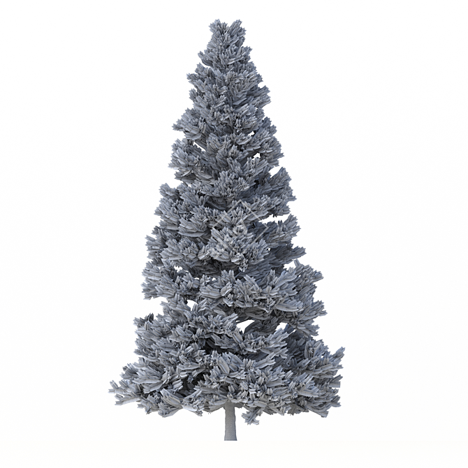 Norway Spruce 3D Tree Set 3D model image 6