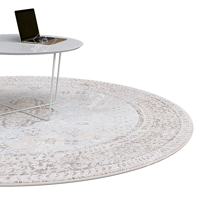 Round Rugs | No. 228 3D model image 2