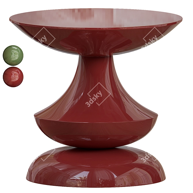 Modern Birignao Side Table - 2013 Version 3D model image 1