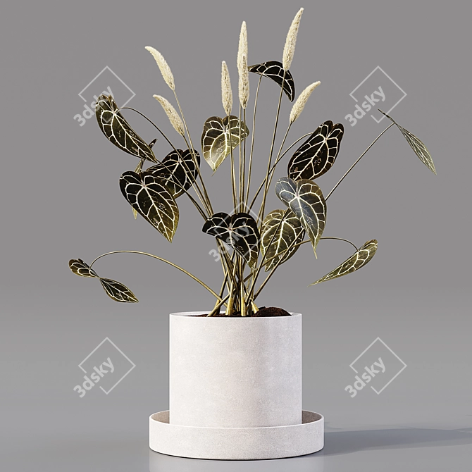 Collaction Indoor Plants 04: High-Quality, Detailed & Versatile 3D model image 3