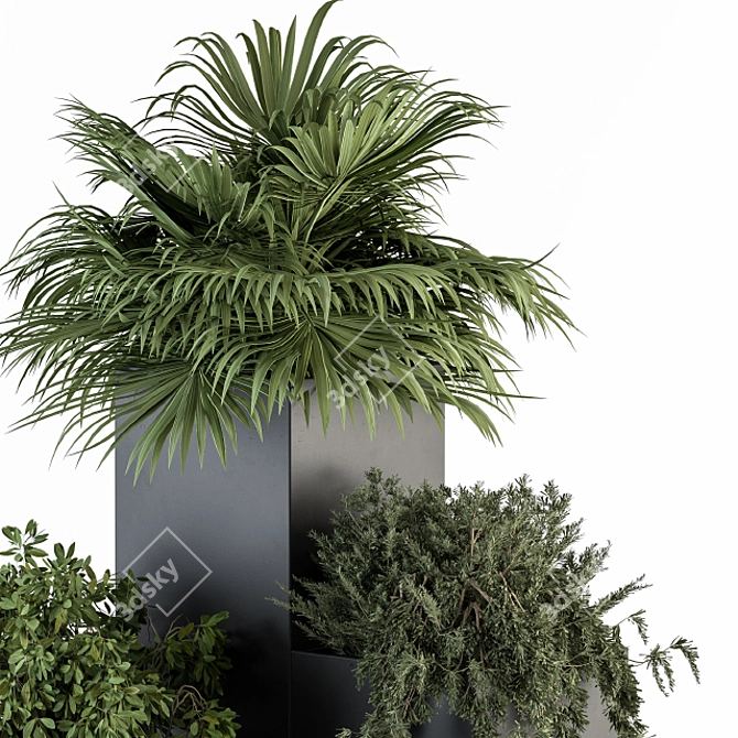 Lush Greenery Collection 3D model image 3