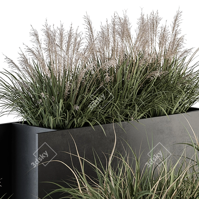 Green Oasis - Outdoor Grass Set 3D model image 3