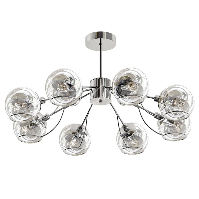  Elegant Freya Sally Chandelier 3D model image 1