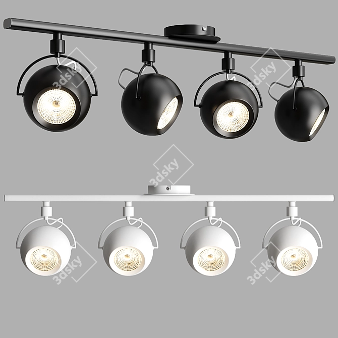 Spot Citilux Sphere Pendant Light 3D model image 3