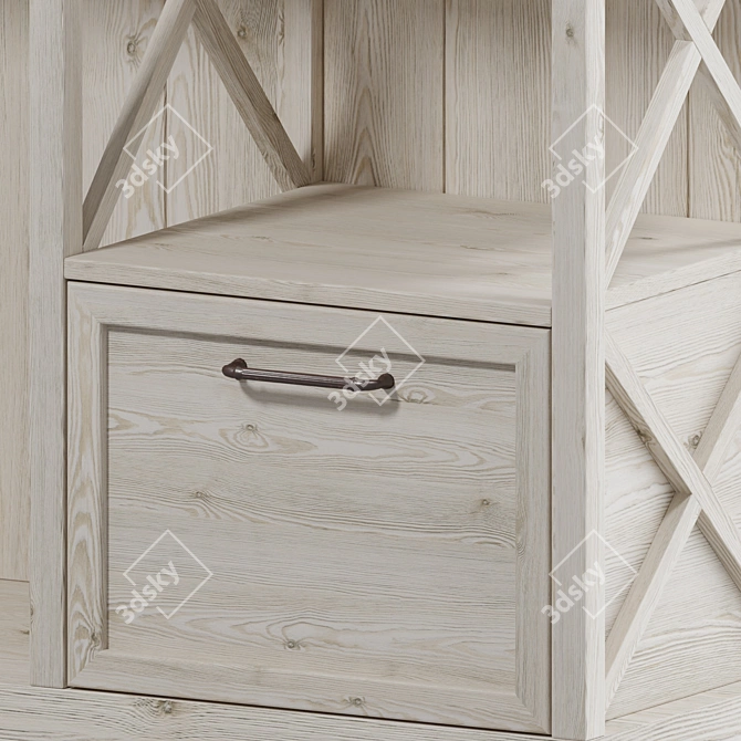 Modern Console Table 3D model image 8