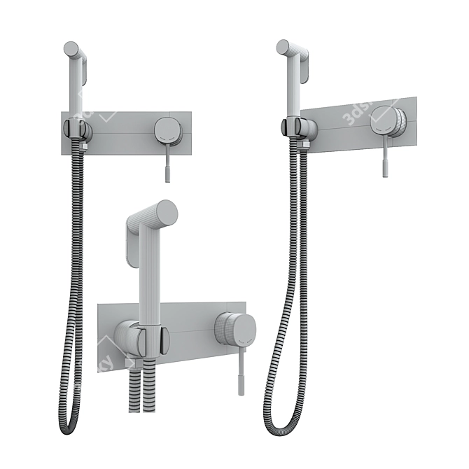 TurboSmooth Hygienic Shower Imprese 3D model image 2