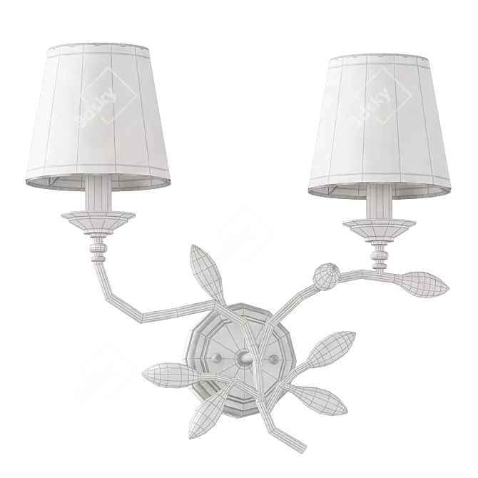 Modern Odine Wall Lamp 3D model image 2