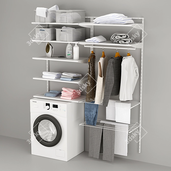 BOAXEL Laundry Organization System 3D model image 2