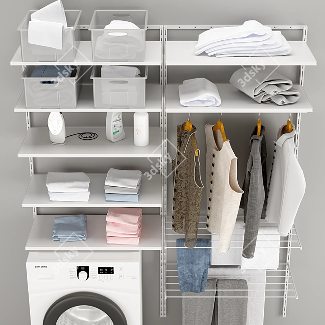 BOAXEL Laundry Organization System 3D model image 3