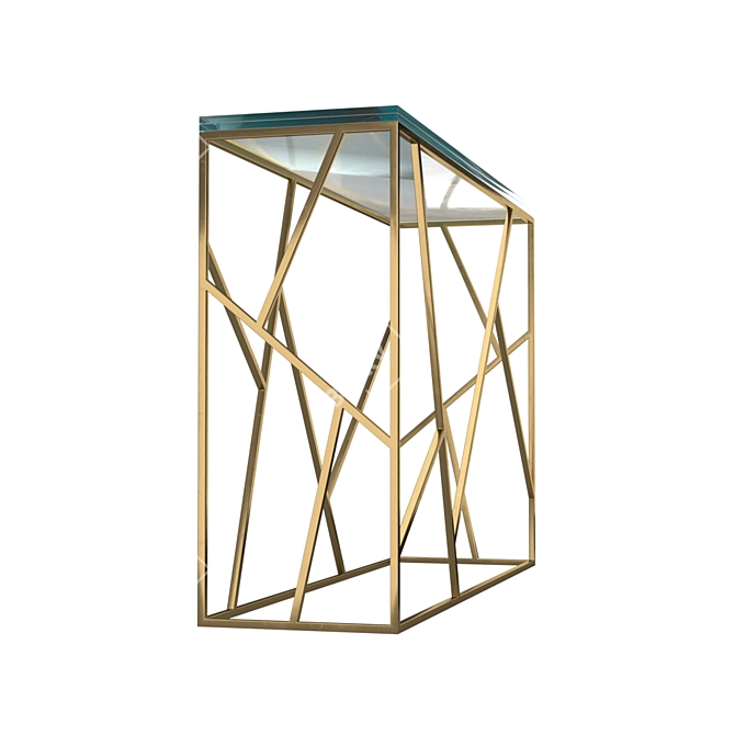 Elegant Vine Console: RALPH PUCCI's Bristow/Proffitt 3D model image 2