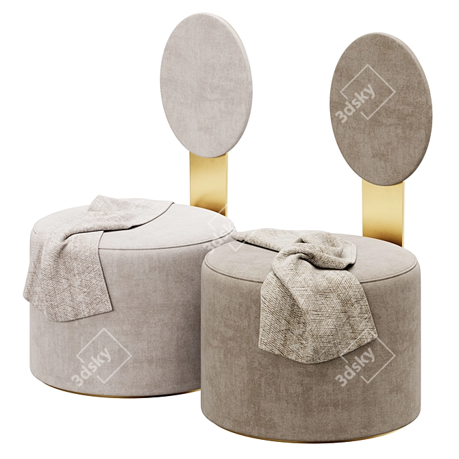 Pop Chair by Artefatto: Unique Design+Comfort 3D model image 3