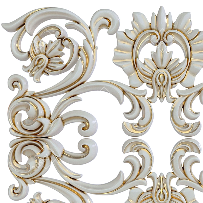 CNC Decor Element: STL File 3D model image 2