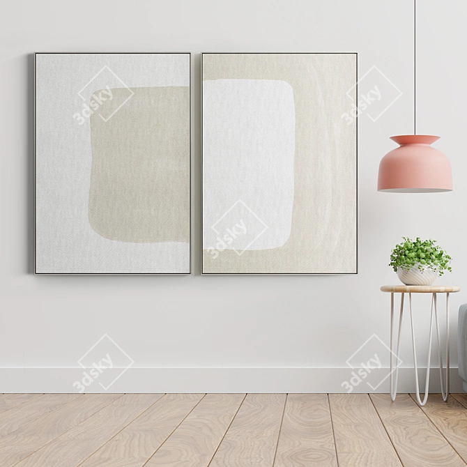 Elegant Frame Collection 3D model image 3