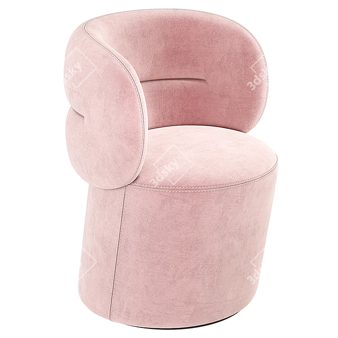 Getlucky Armchair by Moroso 3D model image 1