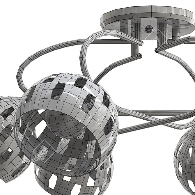 Stunning De Markt City Chandelier 3D model image 2