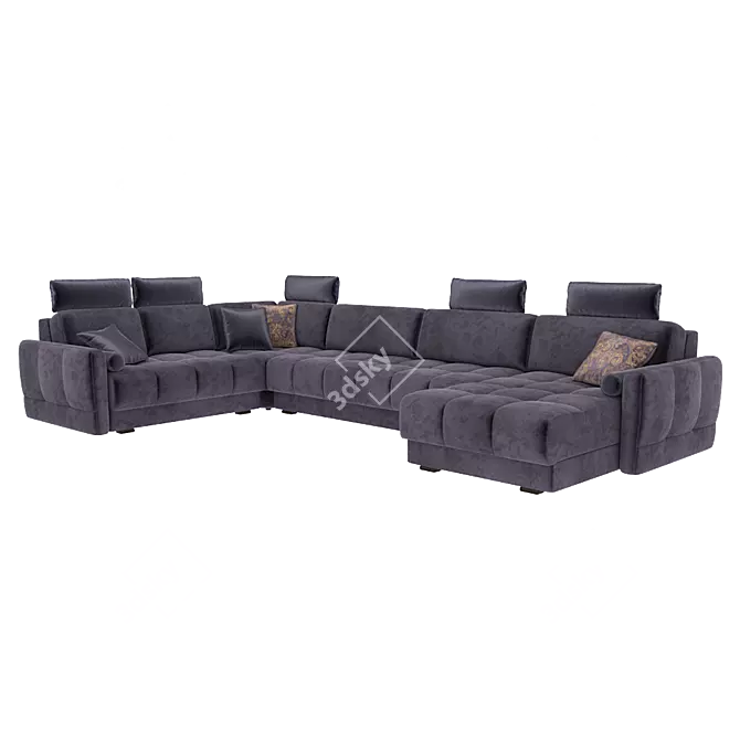 O'PRIME Modular Sofa Klaus 3D model image 2