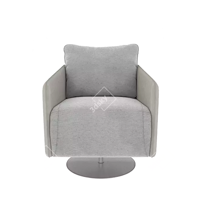 Luxury Lounge Chair: O'PRIME 3D model image 1