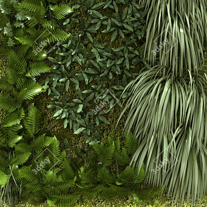 Vertical Greenery: Model 156 3D model image 4