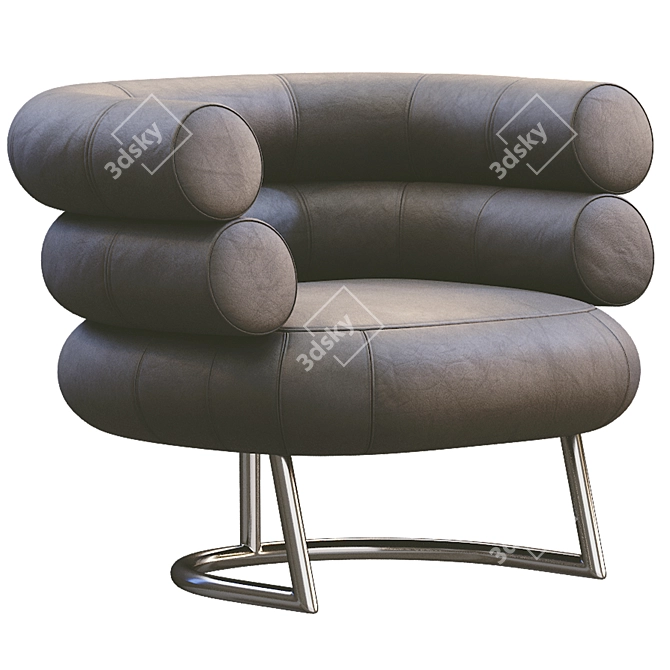 Bibendum Lounge Chair: 4-Color Version 3D model image 6