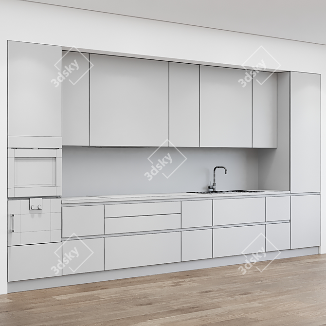 Modern Kitchen with Miele, Gaggenau Appliances

Contemporary Kitchen: Miele, Gaggenau 3D model image 4