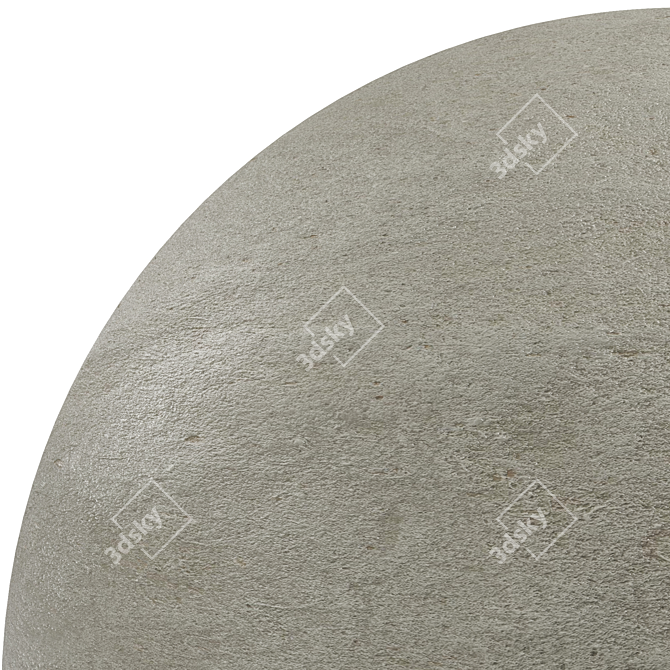 Ultimate Cement Anthracite Soil 3D model image 4